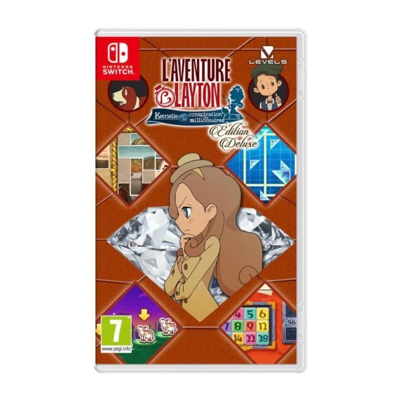 L'Aventure Layton: Katrielle et la Conspiration des Millionnaires - É