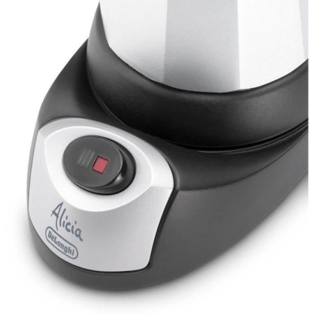 Cafetiere électrique DELONGHI EMKM6B Alicia Plus - Blanc - 6 tasses - 450W