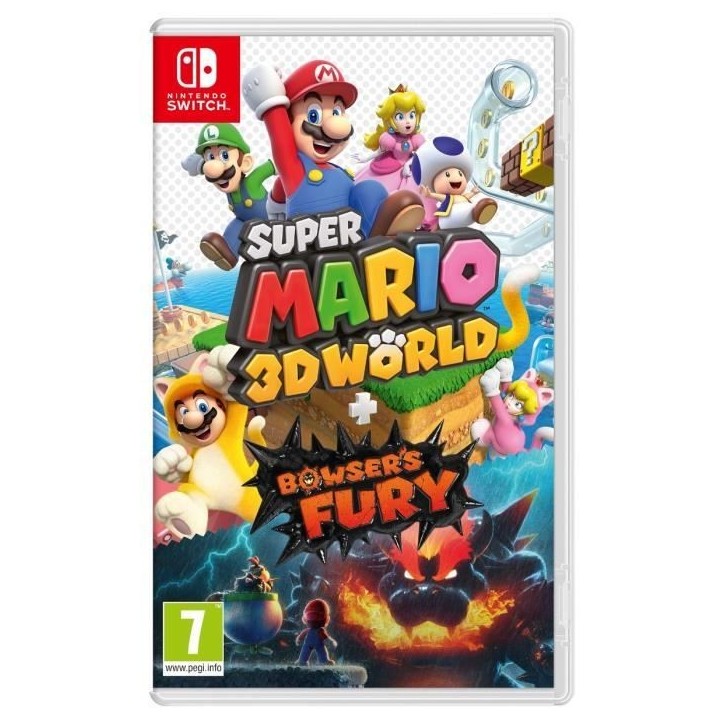 Super Mario 3D World + Bowser's Fury • Jeu Nintendo Switch Super Mario 3D World + Bowser's Fury • Jeu Nintendo Switch