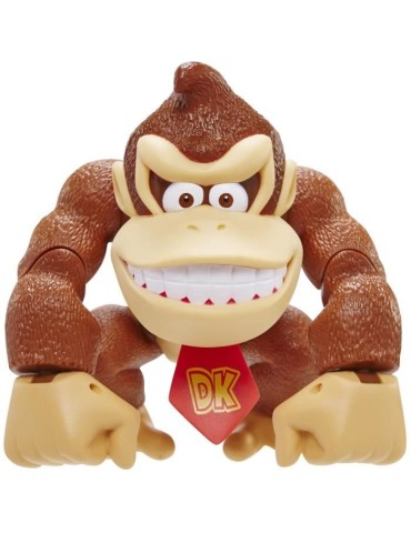 Figurine Donkey Kong - Super Mario - JAKKS - 15 cm - Articulée en 10 points