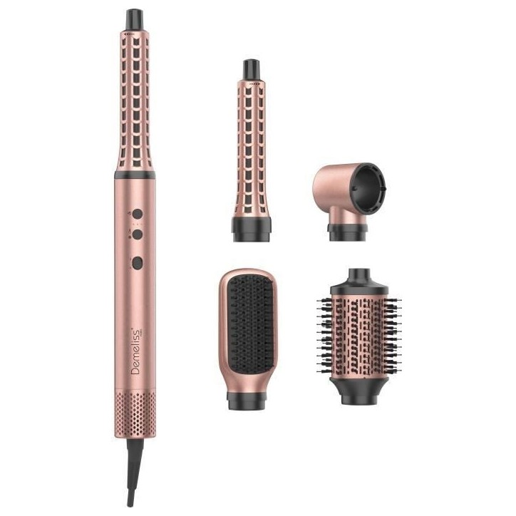 Brosse Soufflante Multistyler -SAINT ALGUE - Demeliss AIRFLOW STYLER - Seche & Coiffe, Lisse & Boucle - Coloris Exclusif