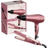Coffret set lisseur + Seche-cheveux - DEMELISS - 2200 W - Cherry Chér