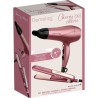 Coffret set lisseur + Seche-cheveux - DEMELISS - 2200 W - Cherry Chér