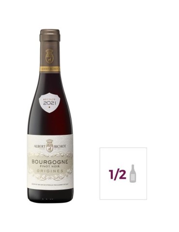 Albert Bichot 2021 Bourgogne Pinot Noir Origines - Vin rouge de Bourgogne - 37,5 cl