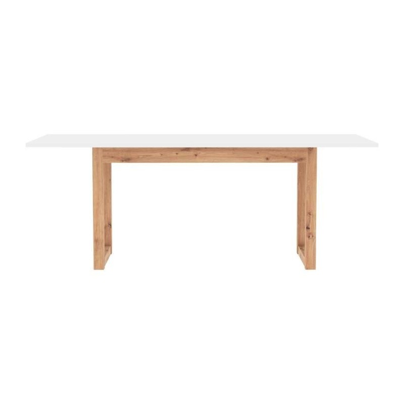 Table a manger - DENVER - Extensible - 10 personnes - Chene artisan / Table a manger - DENVER - Extensible - 10 personnes - Chene artisan /