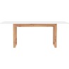 Table a manger - DENVER - Extensible - 10 personnes - Chene artisan /