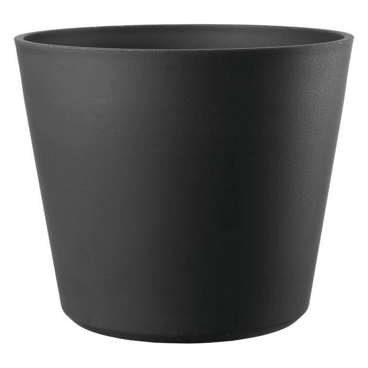 DEROMA Pot de fleurs Origin - 29 x 24 cm - 11 L - Anthracite DEROMA Pot de fleurs Origin - 29 x 24 cm - 11 L - Anthracite