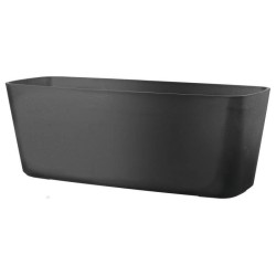 DEROMA Jardiniere Origin - 49,5x19 cm - 12 L - Anthracite