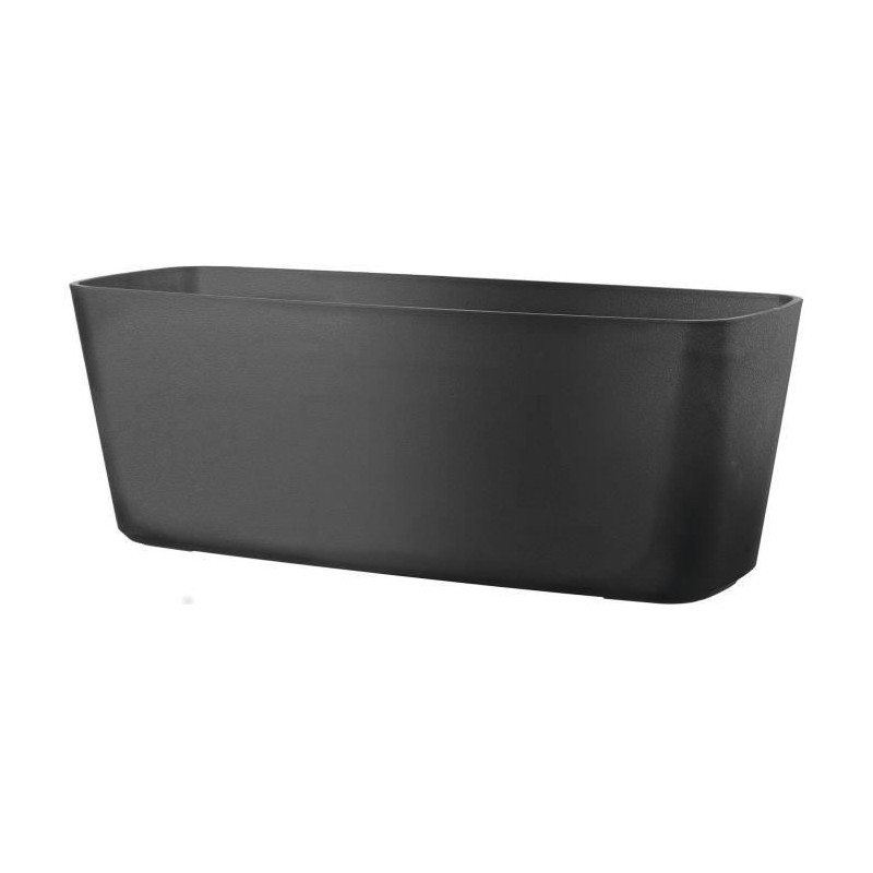DEROMA Jardiniere Origin - 49,5x19 cm - 12 L - Anthracite