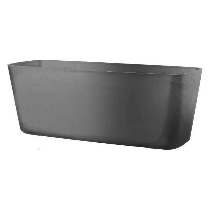 DEROMA Jardiniere Origin - 49,5x19 cm - 12 L - Grigio DEROMA Jardiniere Origin - 49,5x19 cm - 12 L - Grigio