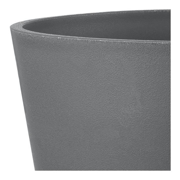 DEROMA Jardiniere Origin - 49,5x19 cm - 12 L - Grigio DEROMA Jardiniere Origin - 49,5x19 cm - 12 L - Grigio