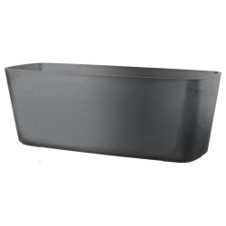 DEROMA Jardiniere Origin - 59x22,6 cm - 18 L - Gris
