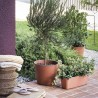 DEROMA Pot de fleurs Origin - 47,7 x 39,6 cm - 45 L - Terre cuite