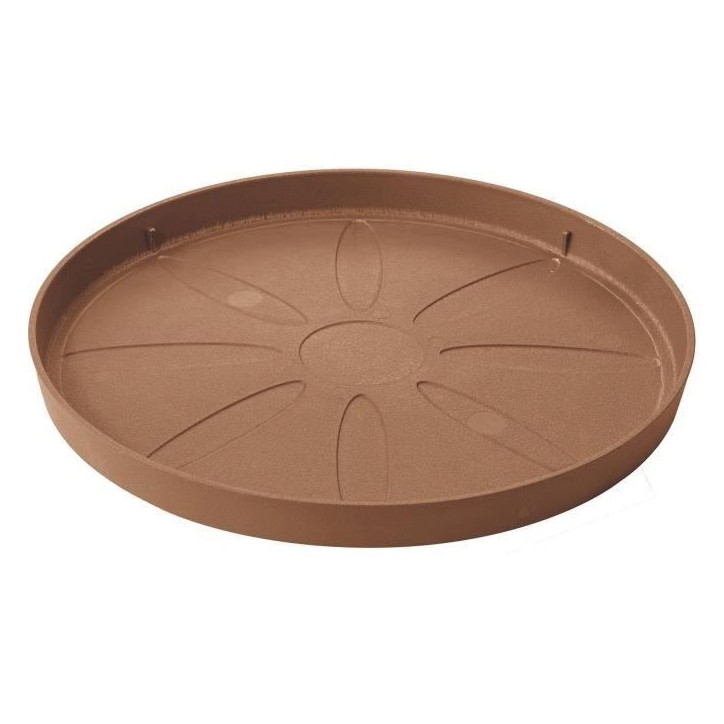 DEROMA Soucoupe Origin - 49,2 x h4,5 cm - Terre cuite DEROMA Soucoupe Origin - 49,2 x h4,5 cm - Terre cuite