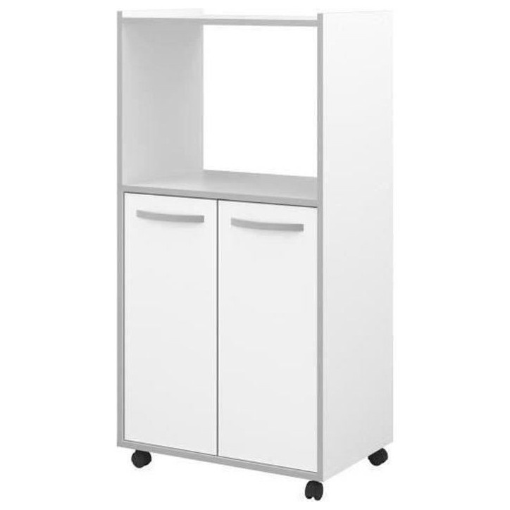 OSLO Desserte de cuisine L 60cm Blanc OSLO Desserte de cuisine L 60cm Blanc