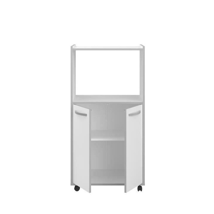 OSLO Desserte de cuisine L 60cm Blanc OSLO Desserte de cuisine L 60cm Blanc
