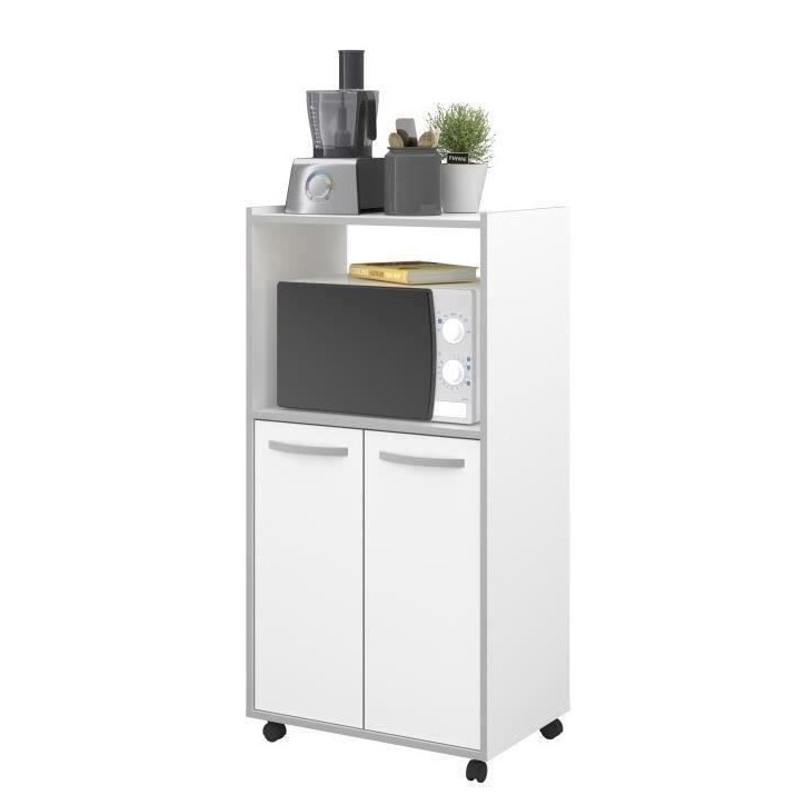 OSLO Desserte de cuisine L 60cm Blanc OSLO Desserte de cuisine L 60cm Blanc