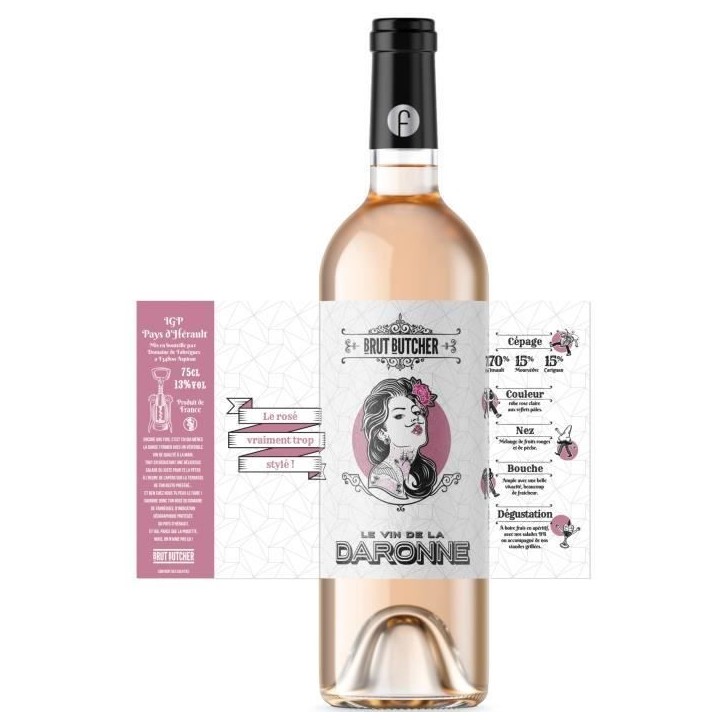 Domaine de Fabregues Le Vin de la Daronne 2024 Pays d'Oc - Vin rosé de Languedoc