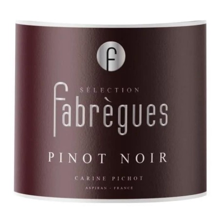 Fabregues Sélection Pinot Noir 2023 Pays d'Oc - Vin rouge de Languedoc-Roussillon