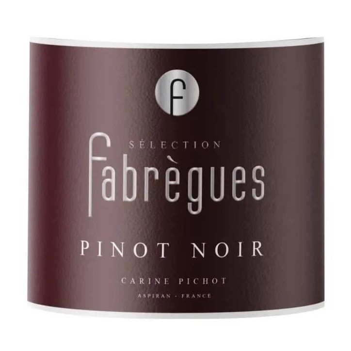Fabregues Sélection Pinot Noir 2023 Pays d'Oc - Vin rouge de Languedoc-Roussillon
