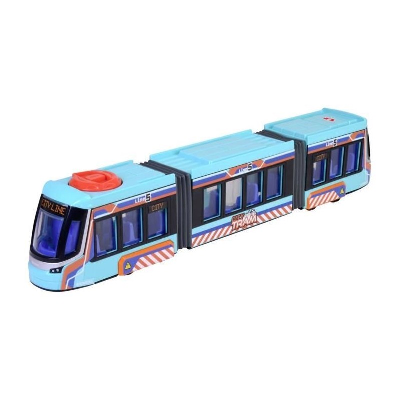 Dickie - Tram Siemens Avenio - 42 cm - Roues directionnelles - Portes Dickie - Tram Siemens Avenio - 42 cm - Roues directionnelles - Portes