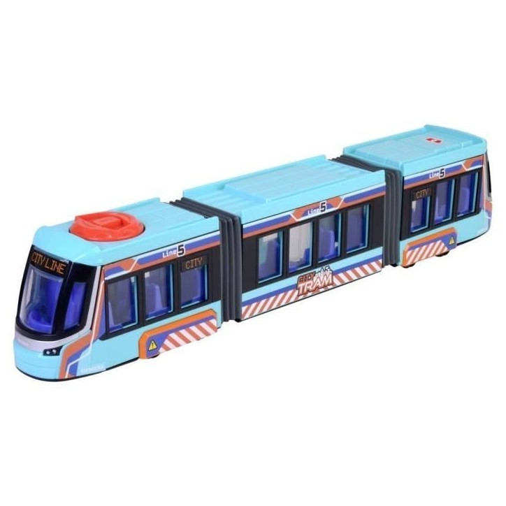 Dickie - Tram Siemens Avenio - 42 cm - Roues directionnelles - Portes ouvrantes Dickie - Tram Siemens Avenio - 42 cm - Roues directionnelles - Portes ouvrantes
