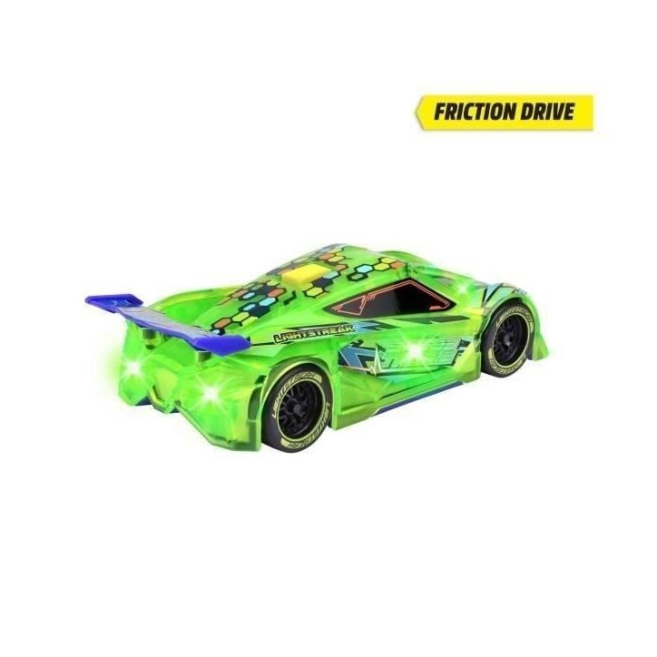 Voiture Dickie - Light Streak Speed Tronic 20cm - Fonctions Sonores et Lumineuses - Pour Enfant des 3 Ans Voiture Dickie - Light Streak Speed Tronic 20cm - Fonctions Sonores et Lumineuses - Pour Enfant des 3 Ans
