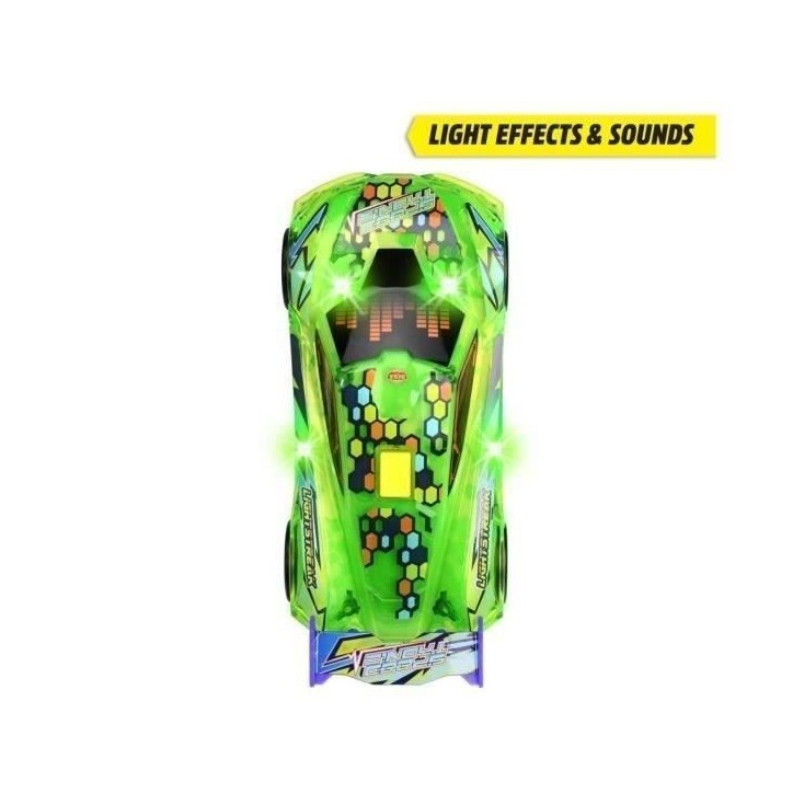 Voiture Dickie - Light Streak Speed Tronic 20cm - Fonctions Sonores et Lumineuses - Pour Enfant des 3 Ans Voiture Dickie - Light Streak Speed Tronic 20cm - Fonctions Sonores et Lumineuses - Pour Enfant des 3 Ans