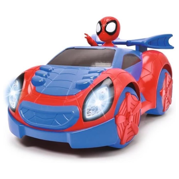 SMOBY - Spidey - Voiture radiocommandée - 17cm - Figurine Spidey incluse SMOBY - Spidey - Voiture radiocommandée - 17cm - Figurine Spidey incluse