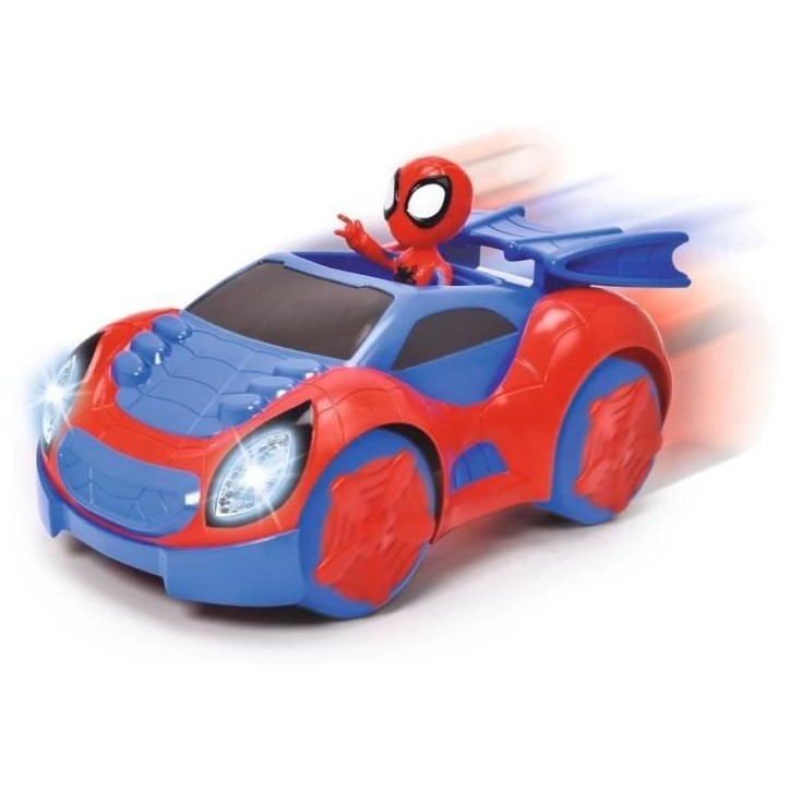 SMOBY - Spidey - Voiture radiocommandée - 17cm - Figurine Spidey incluse SMOBY - Spidey - Voiture radiocommandée - 17cm - Figurine Spidey incluse