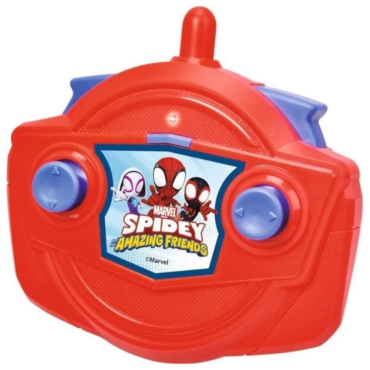 SMOBY - Spidey - Voiture radiocommandée - 17cm - Figurine Spidey incluse SMOBY - Spidey - Voiture radiocommandée - 17cm - Figurine Spidey incluse