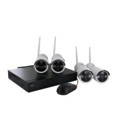 Kit vidéo de surveillance NVR sans fil + 4 caméras - DIO CONNECTED H