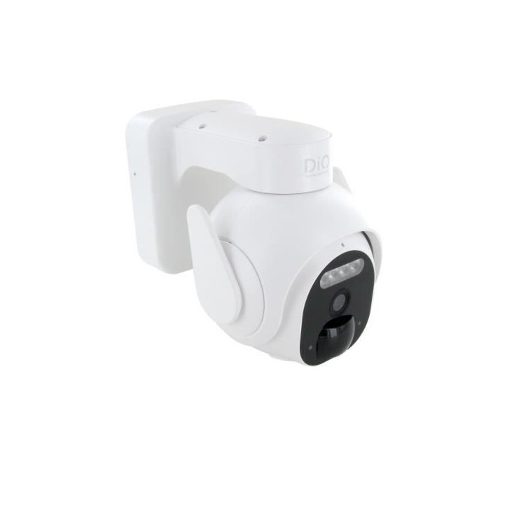 Caméras extérieures - DIO CONNECTED HOME - Lot de 2 - Rotatives - Batterie - 3MP Caméras extérieures - DIO CONNECTED HOME - Lot de 2 - Rotatives - Batterie - 3MP