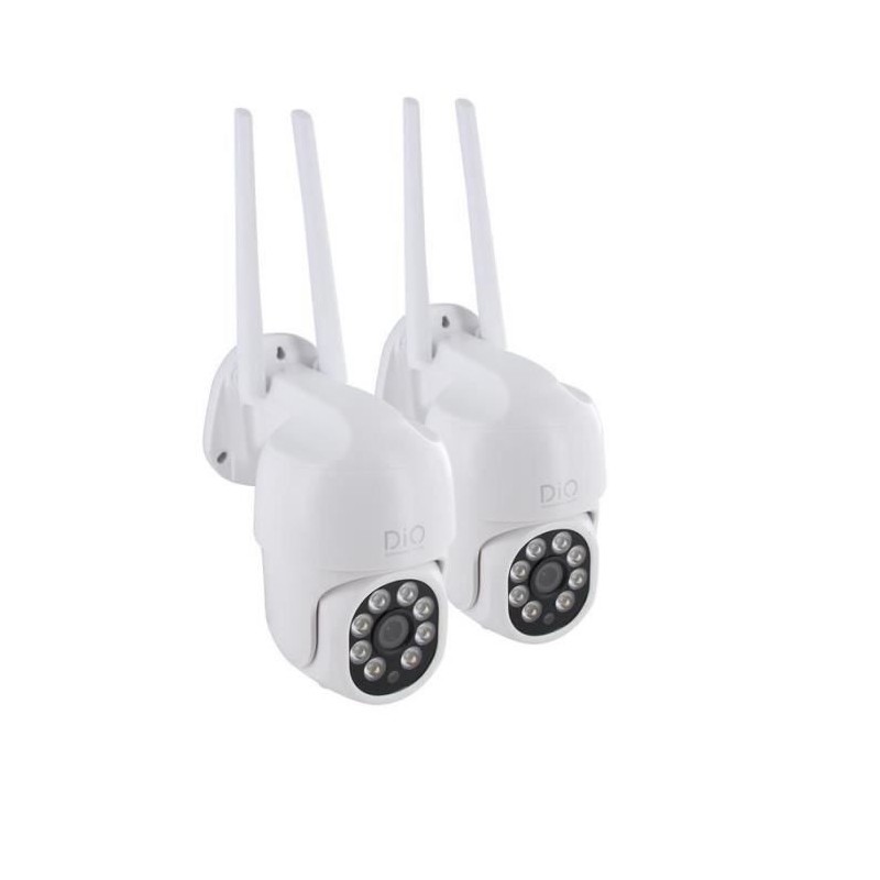Caméras extérieures - DIO CONNECTED HOME - Lot de 2 - Dual band fila Caméras extérieures - DIO CONNECTED HOME - Lot de 2 - Dual band fila