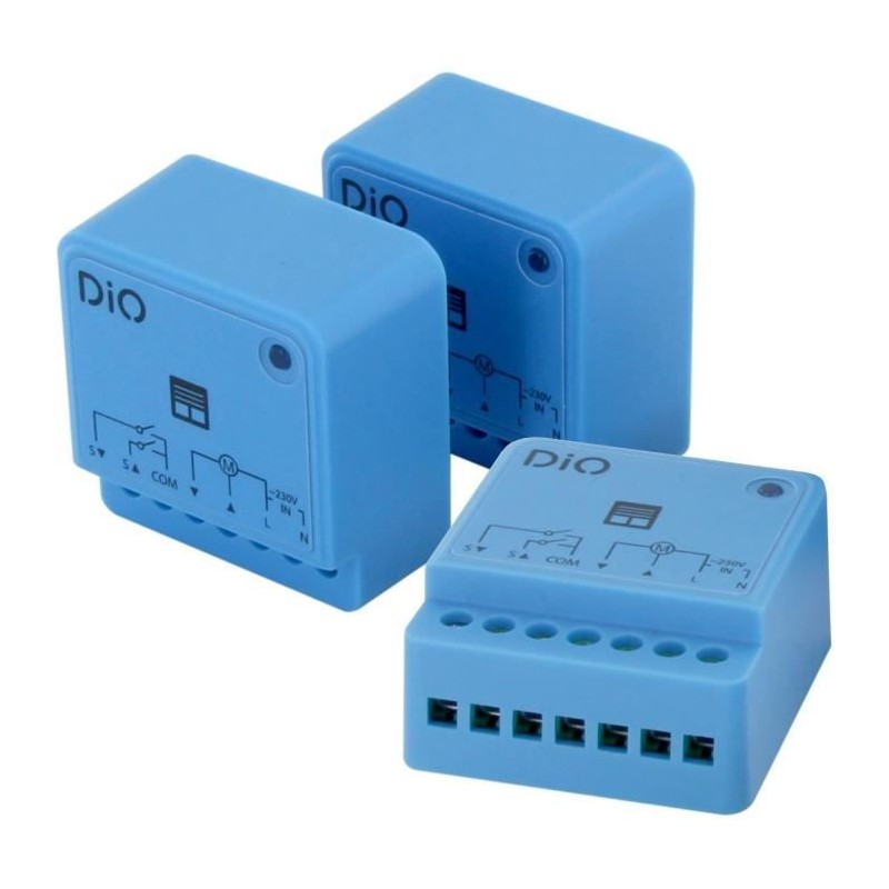 Kit 3 modules volets - DIO CONNECTED HOME - DiO (433Mhz/ZB/BLE)
