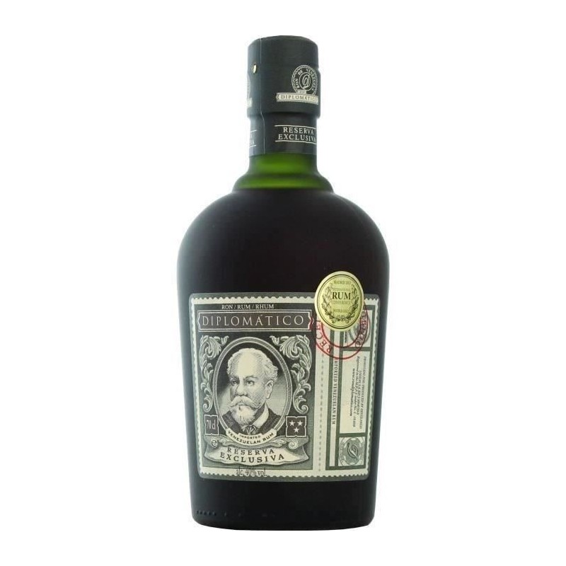 Rhum Diplomatico reserva exclusiva - Rhum Vieux - Venezuela - 40%vol - Rhum Diplomatico reserva exclusiva - Rhum Vieux - Venezuela - 40%vol -