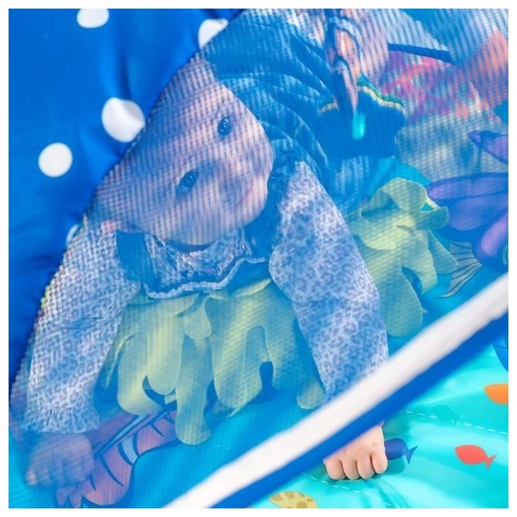 DISNEY BABY -NEMO-Tapis de sol éveil bébé évolutif Cadeau Noel bébé, guirlande lumineuse, miroir