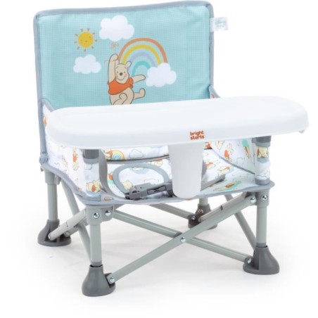 DISNEY BABY -WINNIE- Rehausseur de chaise pliable, nomade, de voyage,