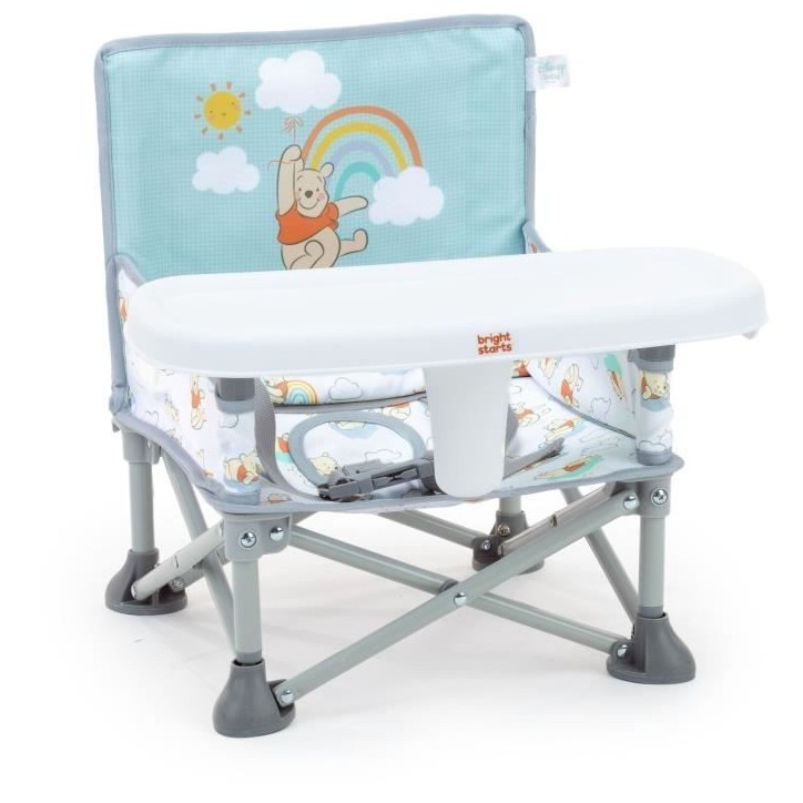 DISNEY BABY -WINNIE- Rehausseur de chaise pliable, nomade, de voyage, Léger et facile a nettoyer, Sac de transport inclus DISNEY BABY -WINNIE- Rehausseur de chaise pliable, nomade, de voyage, Léger et facile a nettoyer, Sac de transport inclus