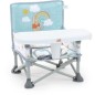 DISNEY BABY -WINNIE- Rehausseur de chaise pliable, nomade, de voyage, Léger et facile a nettoyer, Sac de transport inclus