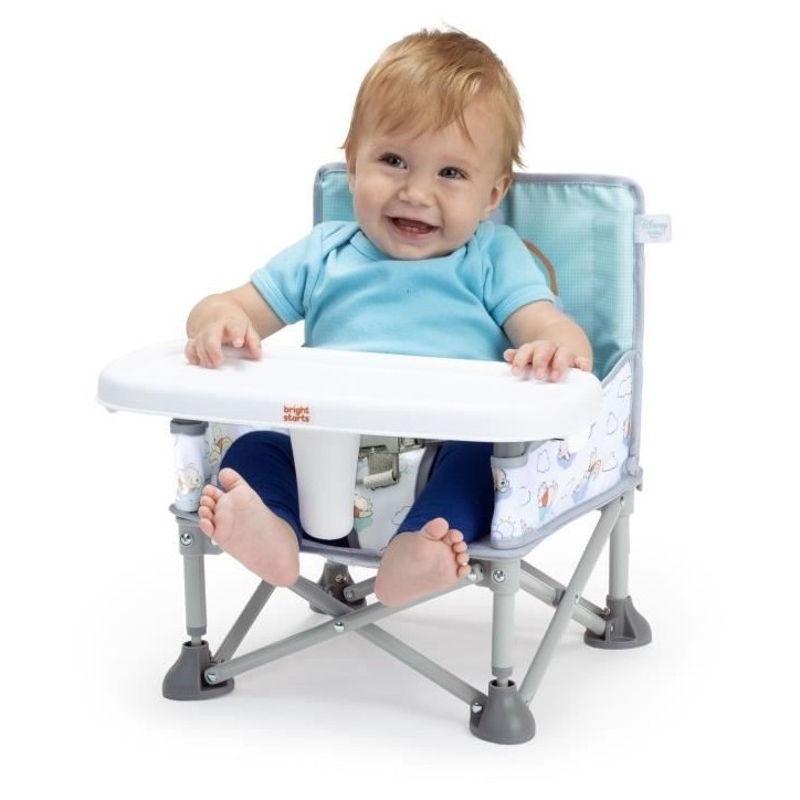 DISNEY BABY -WINNIE- Rehausseur de chaise pliable, nomade, de voyage, Léger et facile a nettoyer, Sac de transport inclus DISNEY BABY -WINNIE- Rehausseur de chaise pliable, nomade, de voyage, Léger et facile a nettoyer, Sac de transport inclus