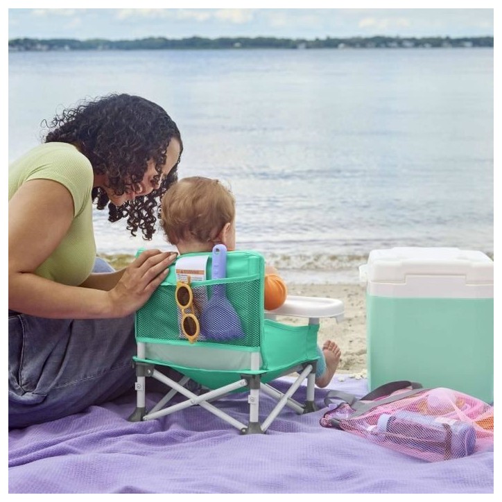 DISNEY BABY -PETITE SIRENE- Rehausseur de chaise pliable, nomade, de voyage, Léger et facile a nettoyer, Sac de transport inclu DISNEY BABY -PETITE SIRENE- Rehausseur de chaise pliable, nomade, de voyage, Léger et facile a nettoyer, Sac de transport inclu