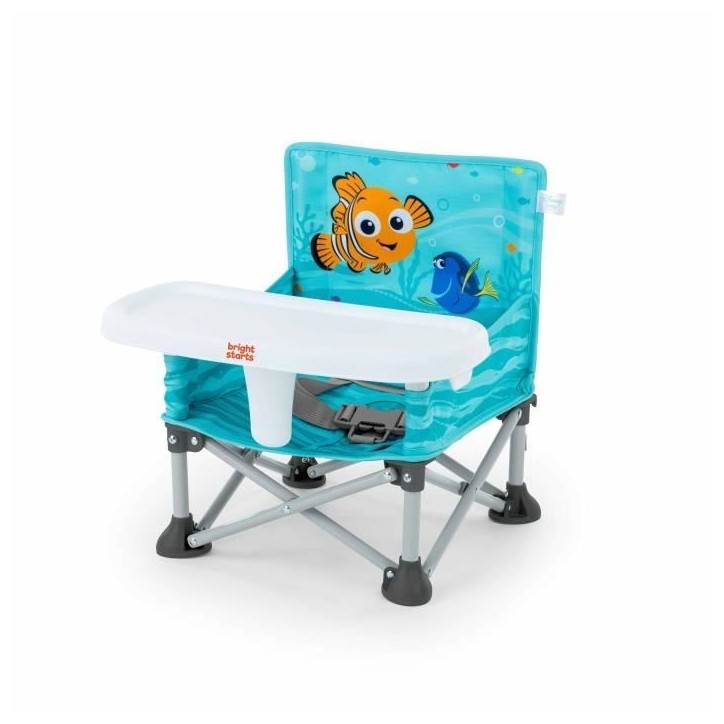 DISNEY BABY -NEMO- Rehausseur de chaise pliable, nomade, de voyage, Léger et facile a nettoyer, Sac de transport inclus DISNEY BABY -NEMO- Rehausseur de chaise pliable, nomade, de voyage, Léger et facile a nettoyer, Sac de transport inclus