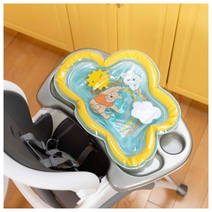 DISNEY BABY -WINNIE- Tapis d'eau pour bébé, jeu sensoriel et d'éveil?, gonflable, facile a nettoyer, pliable, des la naissanc DISNEY BABY -WINNIE- Tapis d'eau pour bébé, jeu sensoriel et d'éveil?, gonflable, facile a nettoyer, pliable, des la naissanc