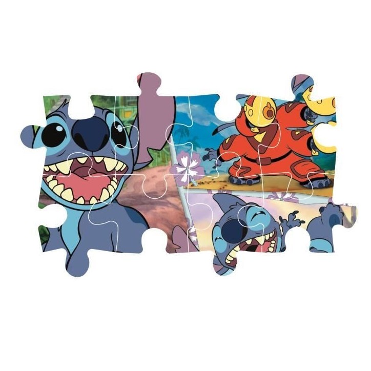 Puzzle Stitch 104 pieces Maxi, Pour enfants a partir de 3 ans, Theme dessins animés, CLEMENTONI Puzzle Stitch 104 pieces Maxi, Pour enfants a partir de 3 ans, Theme dessins animés, CLEMENTONI