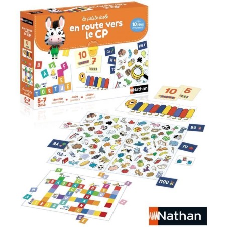 Coffret éducatif - NATHAN - La petite école - En route vers le CP !
