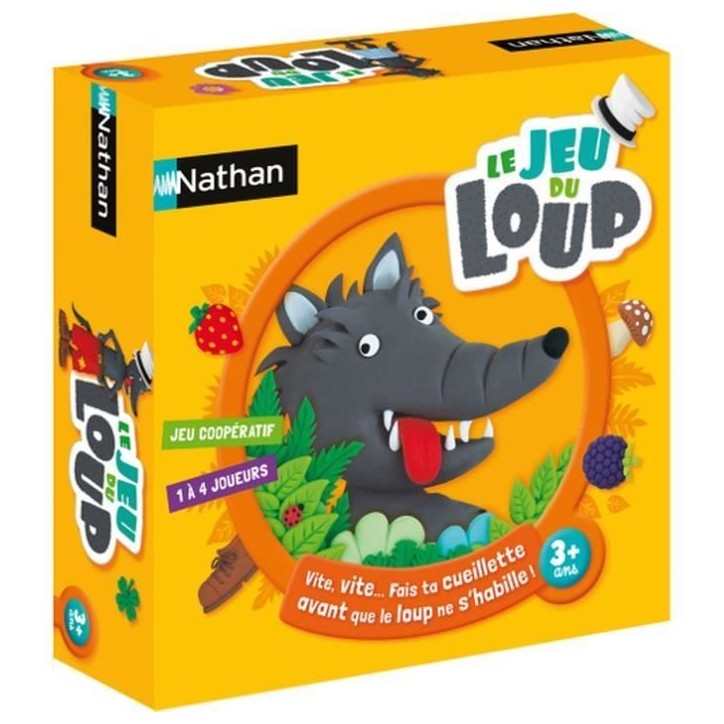 NATHAN - Le jeu du Loup - Jeu de Société NATHAN - Le jeu du Loup - Jeu de Société