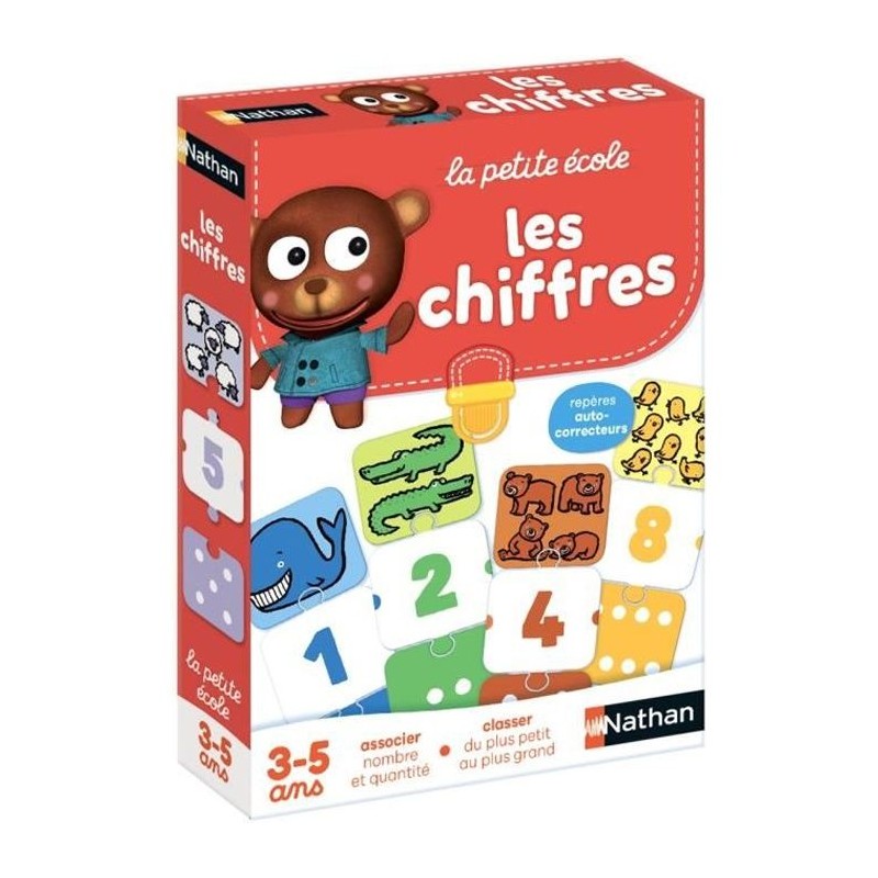 NATHAN La Petite Ecole - Les Chiffres NATHAN La Petite Ecole - Les Chiffres