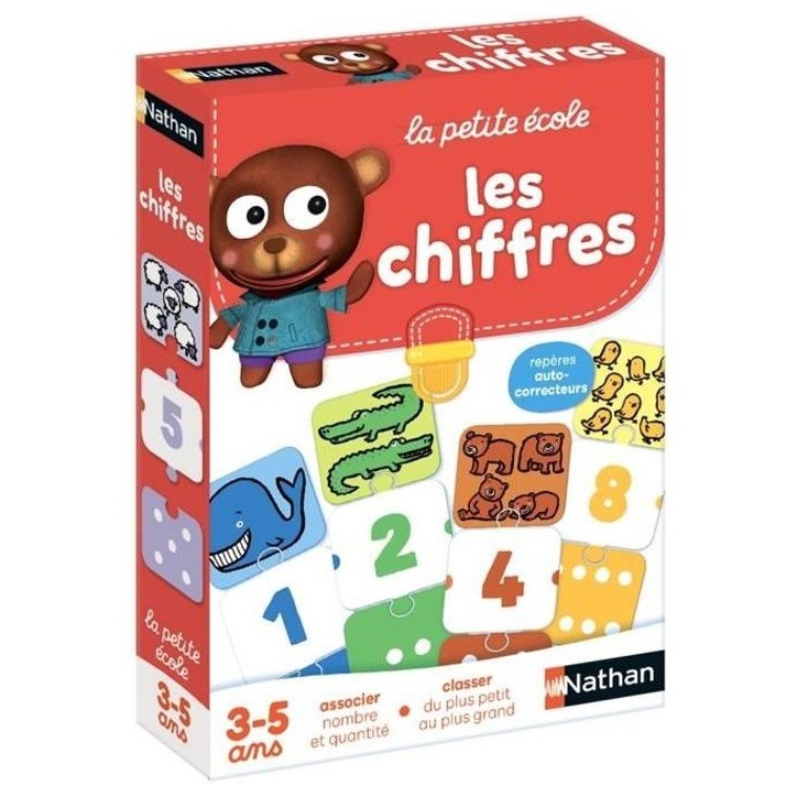 NATHAN La Petite Ecole - Les Chiffres NATHAN La Petite Ecole - Les Chiffres
