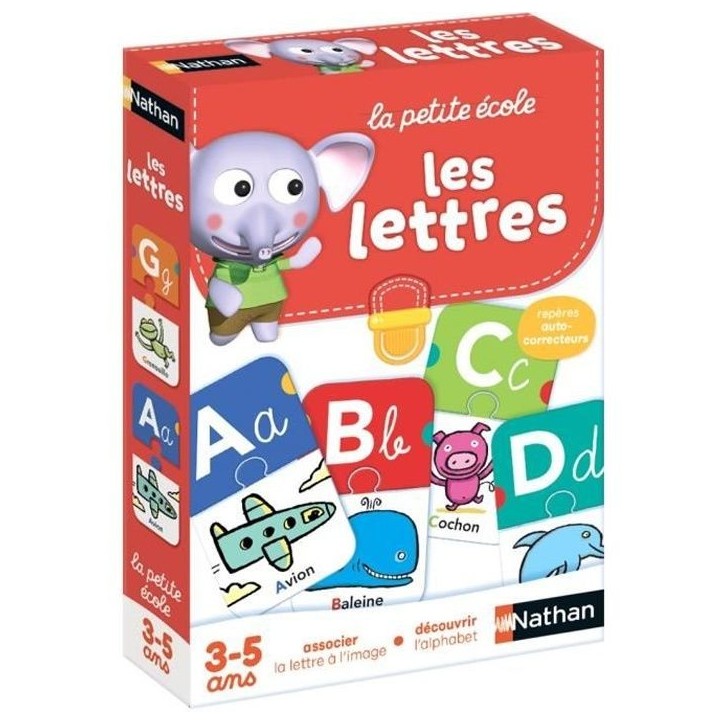 NATHAN La Petite Ecole - Les Lettres NATHAN La Petite Ecole - Les Lettres